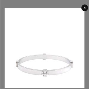 Tory Burch Silver Bangle